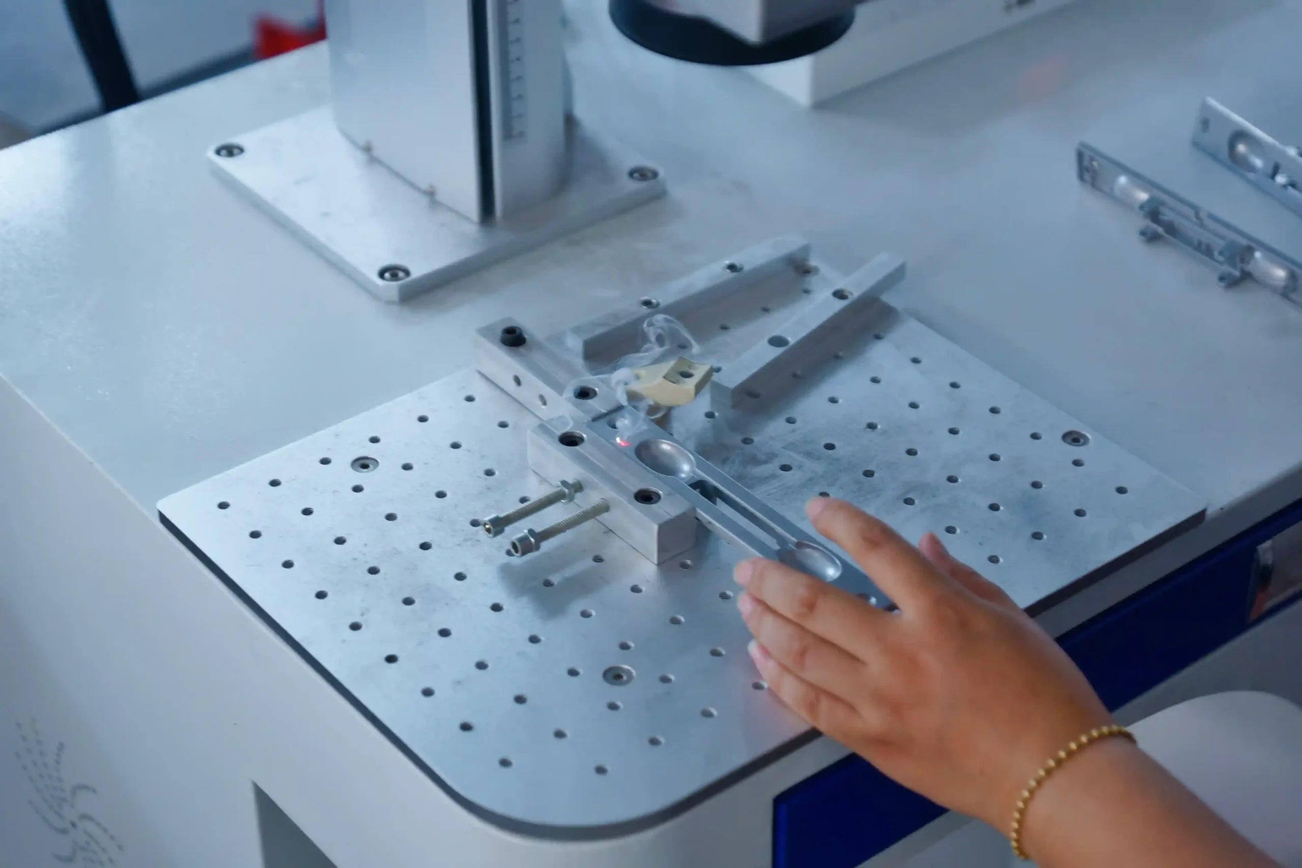 laser logo production