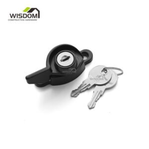 Zinc Alloy Half Moon Lock With Keys WSD-HL838